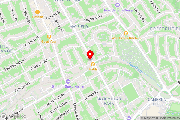 Arrandale Guest House - Hotel Location Map