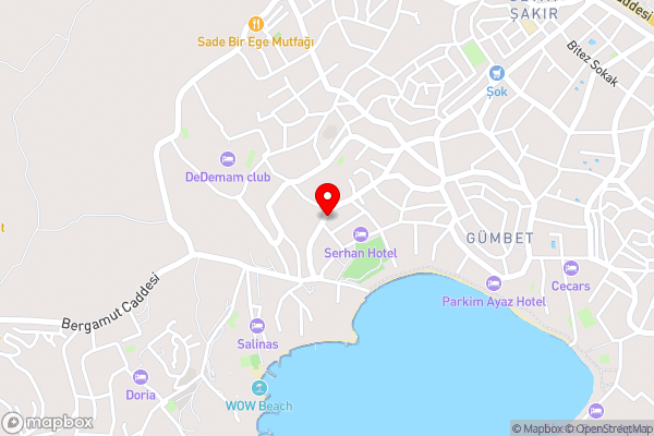 artı hotels - Hotel Location Map