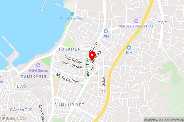 Arvalya Apart Hotel - Hotel Location Map