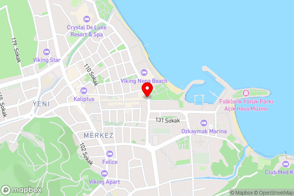 Asdem Park Otel - Hotel Location Map