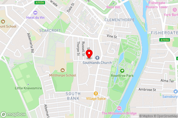 Ashley House - Hotel Location Map