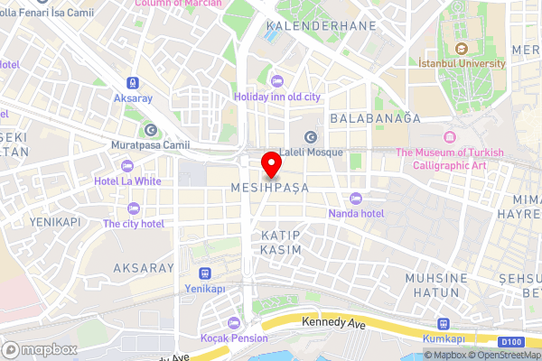 Aspen Hotel Ist - Hotel Location Map