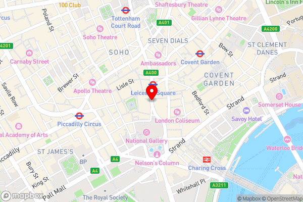 Assembly Covent Garden - Hotel Location Map