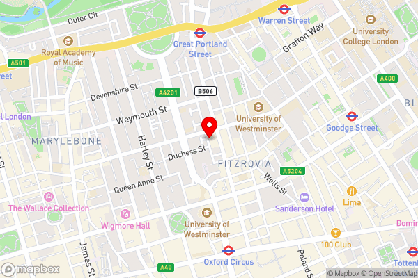 Astor Court Hotel - Hotel Location Map