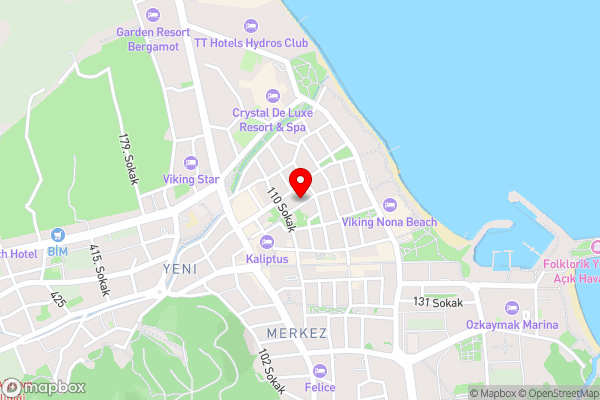 ASTORIA HOTEL & Spa - Hotel Location Map