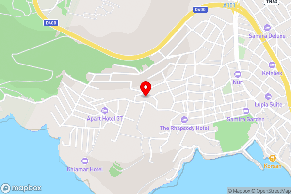 ATHERİNA BUTİK OTEL - Hotel Location Map