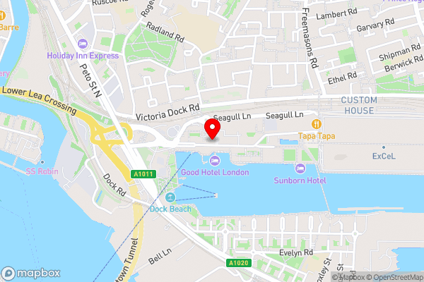 Austin David Executive ExCeL - Hotel Location Map