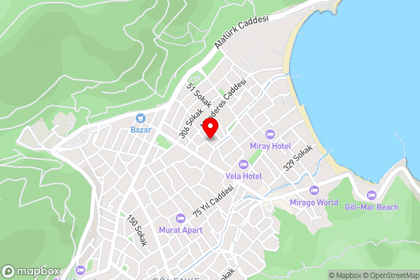 Avlu 4 - Hotel Location Map