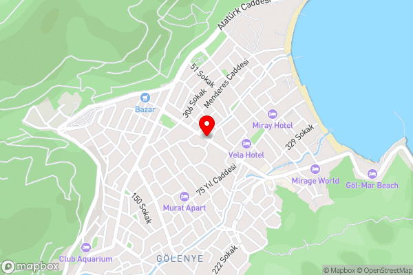 Avlu Apartments 1 - Hotel Location Map