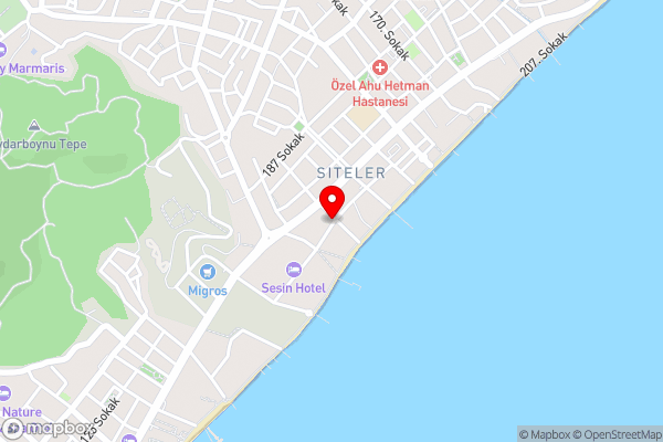 Avos Apartments - Hotel Location Map