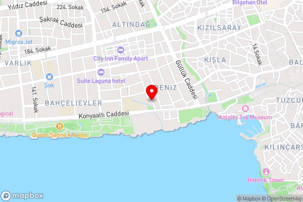 AVRASYA PANSİYON-HOSTEL - Hotel Location Map