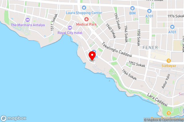 Avsar Hotel - Hotel Location Map
