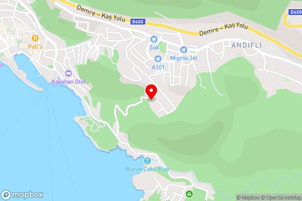 Ay Işığı Suit Apart with 2 bedroom - Hotel Location Map