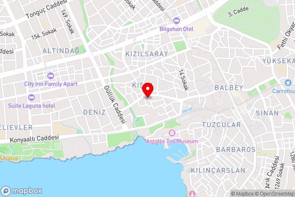 Ayhan Hotel - Hotel Location Map