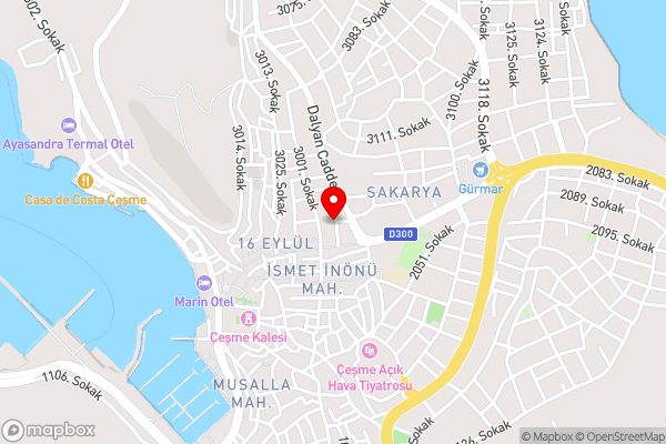 AYHAN OTEL - Hotel Location Map