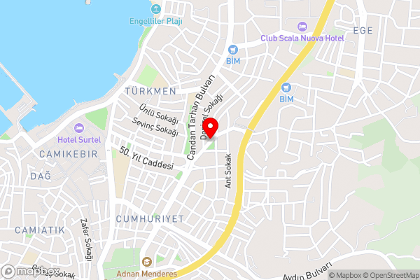 Aza Butik Hotel - Hotel Location Map