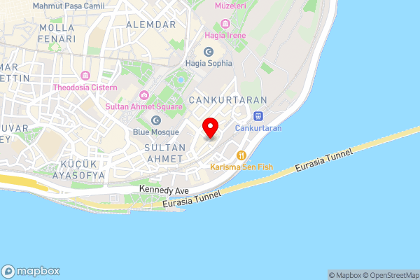 Azade Hotel - Hotel Location Map