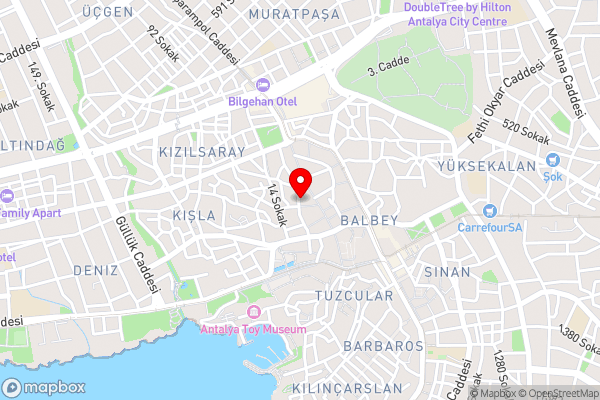 Aziz Pansiyon 3 - Hotel Location Map