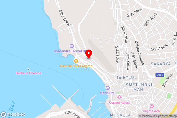 Azize Palas Apart Otel - Hotel Location Map