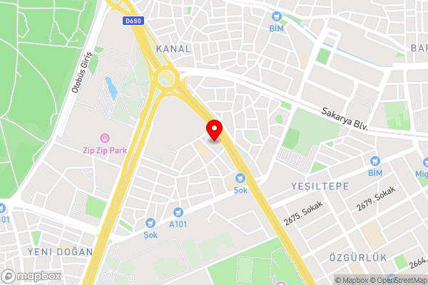 B Business Hotel & Spa - Hotel Location Map