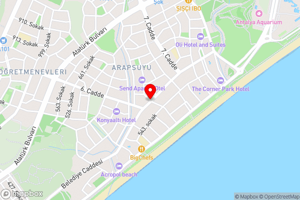 Babil Hotel - Hotel Location Map