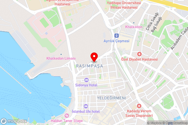 Bade Otel - Hotel Location Map