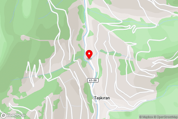 Bahri Hotels Uzungöl - Hotel Location Map