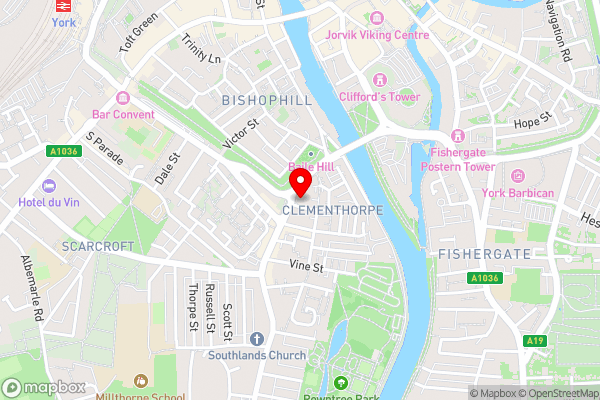 Baille Hill House - Hotel Location Map