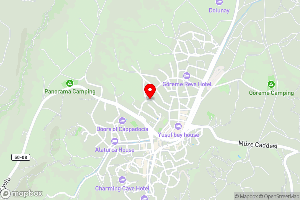 Balloon Cave Hotel - Hotel Location Map