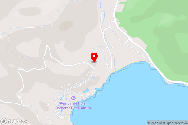 Barbaros Reserve Bodrum Residences Managed by Kempinski - Hotel Location Map