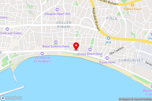 BARHAN HOTEL - Hotel Location Map