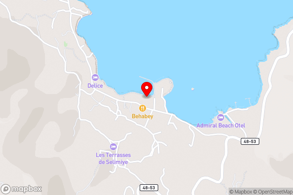 Base Selimiye - Hotel Location Map