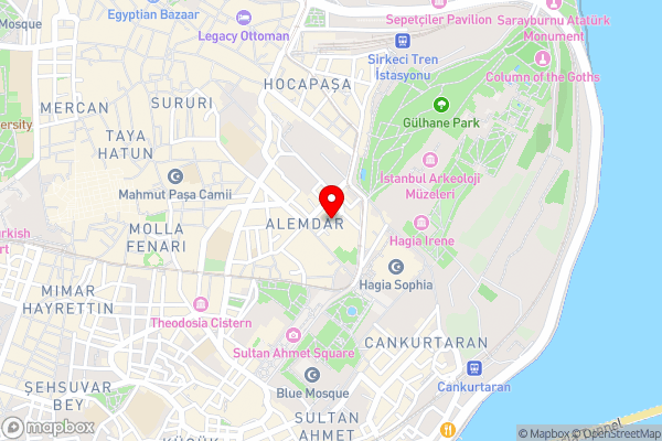 Basilica GuestHouse - Hotel Location Map