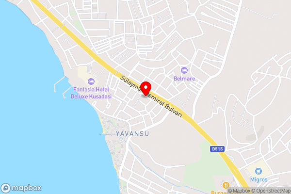 Batihan Apart - Hotel Location Map