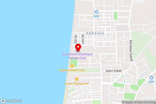 Batihan Beach Resort & Spa - 24H All Inclusive - Hotel Location Map
