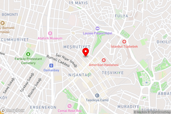 BC Burhan Cacan Hotel & Spa & Cafe - Hotel Location Map
