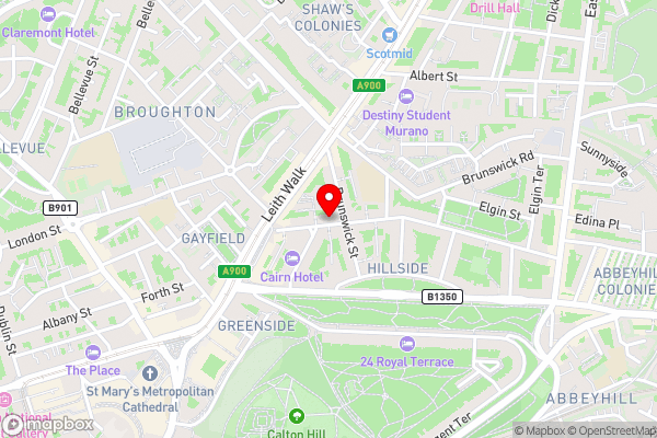 Beautiful Georgian Main Door Flat very central - Hotel Location Map