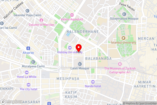 Beethoven Senfoni Hotel - Hotel Location Map