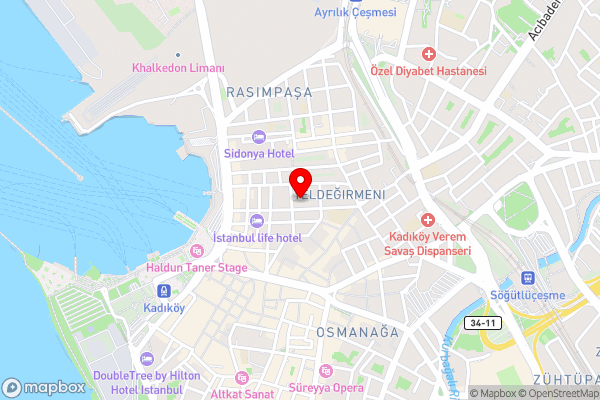 Belizia Hotel - Hotel Location Map