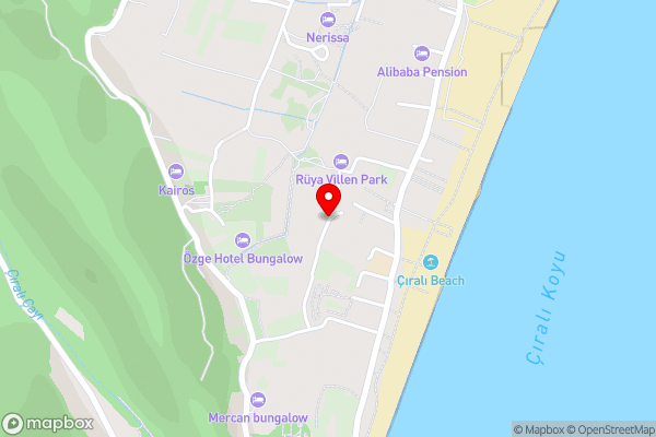 Bellerofon villa - Hotel Location Map