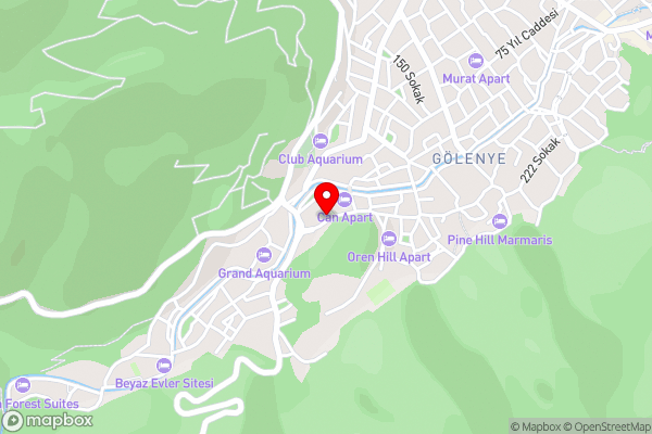 Belmaris Apartments - Hotel Location Map