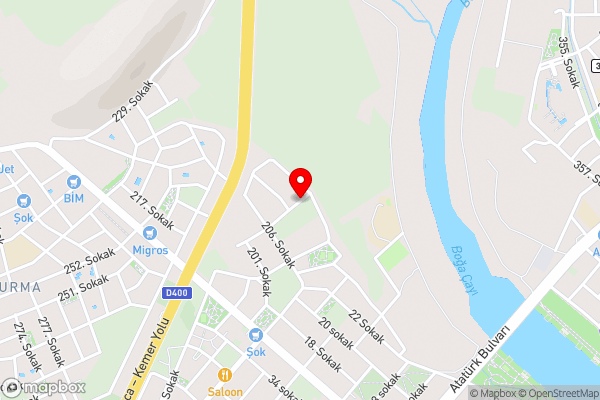 Bendolsto telavi - Hotel Location Map