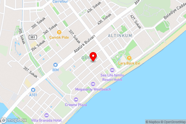 Benna Hotel - Hotel Location Map