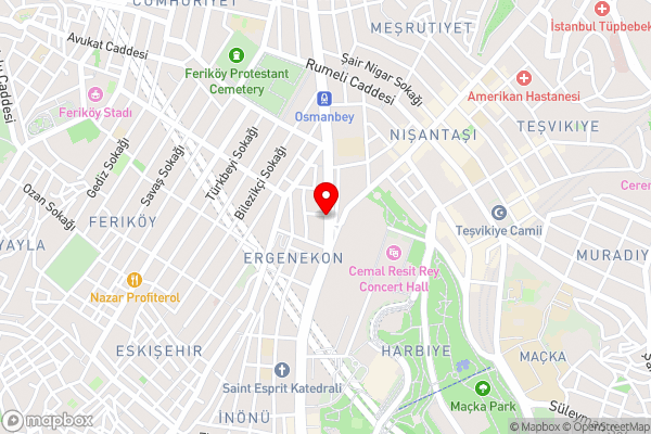 Bentley Hotel Bosphorus - Special Class - Hotel Location Map