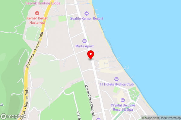 Berkay Hotel - Hotel Location Map