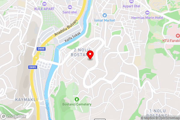 Berlin Suite Hotel Trabzon - Hotel Location Map