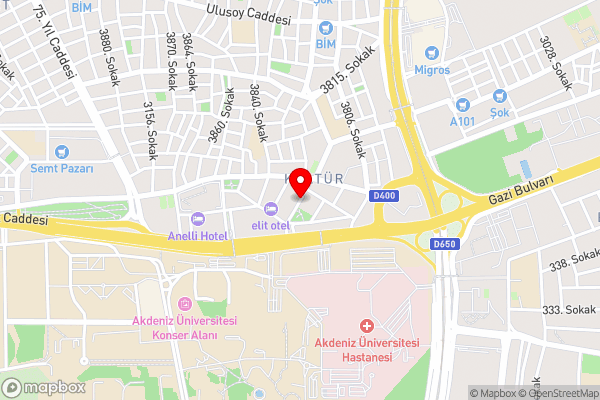 Berrak Su Hotel - Hotel Location Map