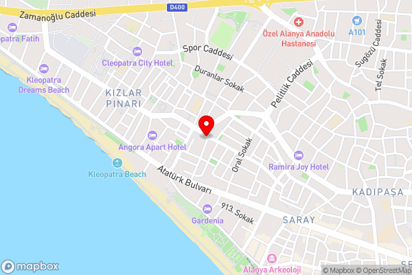 Best Home 20 Cleopatra Select - Hotel Location Map