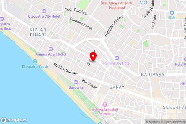 Best Home 40, Cleopatra Epic B15 - Hotel Location Map