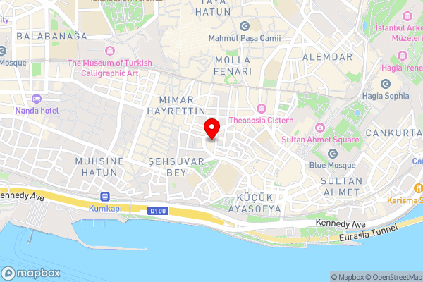 Best Home Suites Sultanahmet Aparts - Hotel Location Map